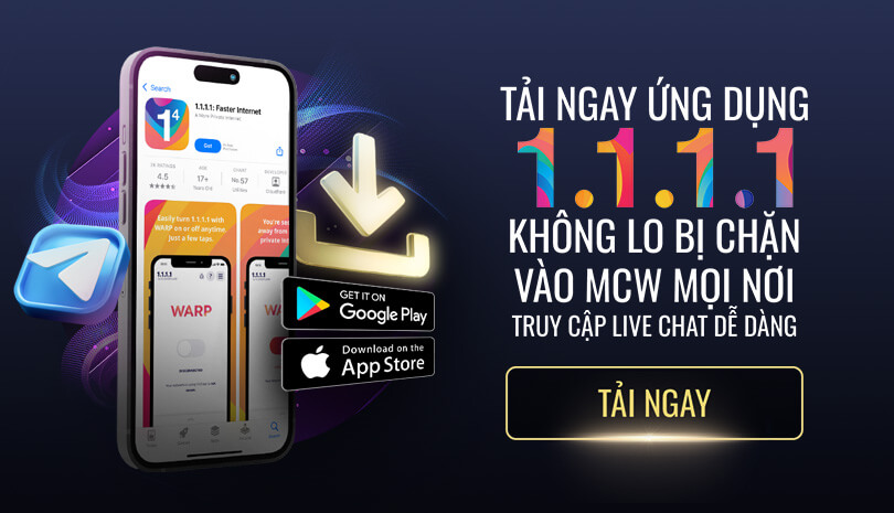 Hướng dẫn tải 1.1.1.1 vào MCW khi bị chặn - mcw-vietnam.in.net
